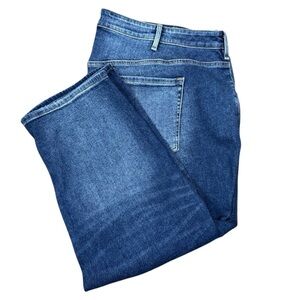 Lane Bryant Jeans Crop High Rise Essential Stretch Straight Women's Size 28